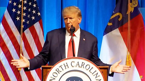 Trump sad & deflated, low energy speech ahead of 2nd arrest