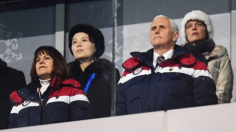 Mike Pence Says He Ignored Kim Jong-Un's Sister At The Winter Olympics