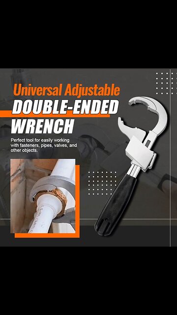 Multifunctional Adjustable Plumbing Repair Wrench