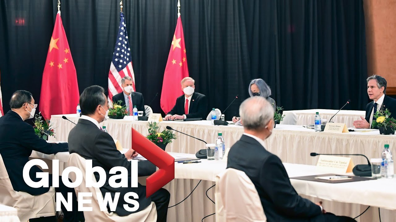 Heated exchanges between US and China at high-level meeting