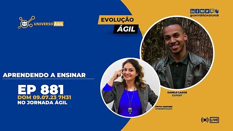 #JorndaAgil731 E881 #EvoluçãoAgil Aprendendo a ensinar