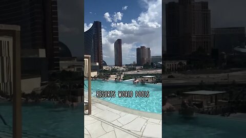 Resorts World Pool Tour #resortsworld #resorts #lasvegas #pool