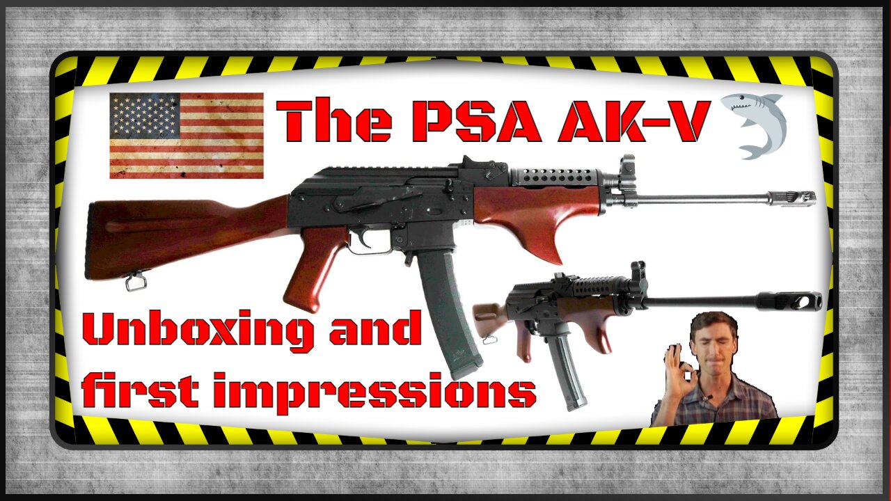 The AKV Unboxing: Palmetto State Armory's 9mm AK, First impressions.