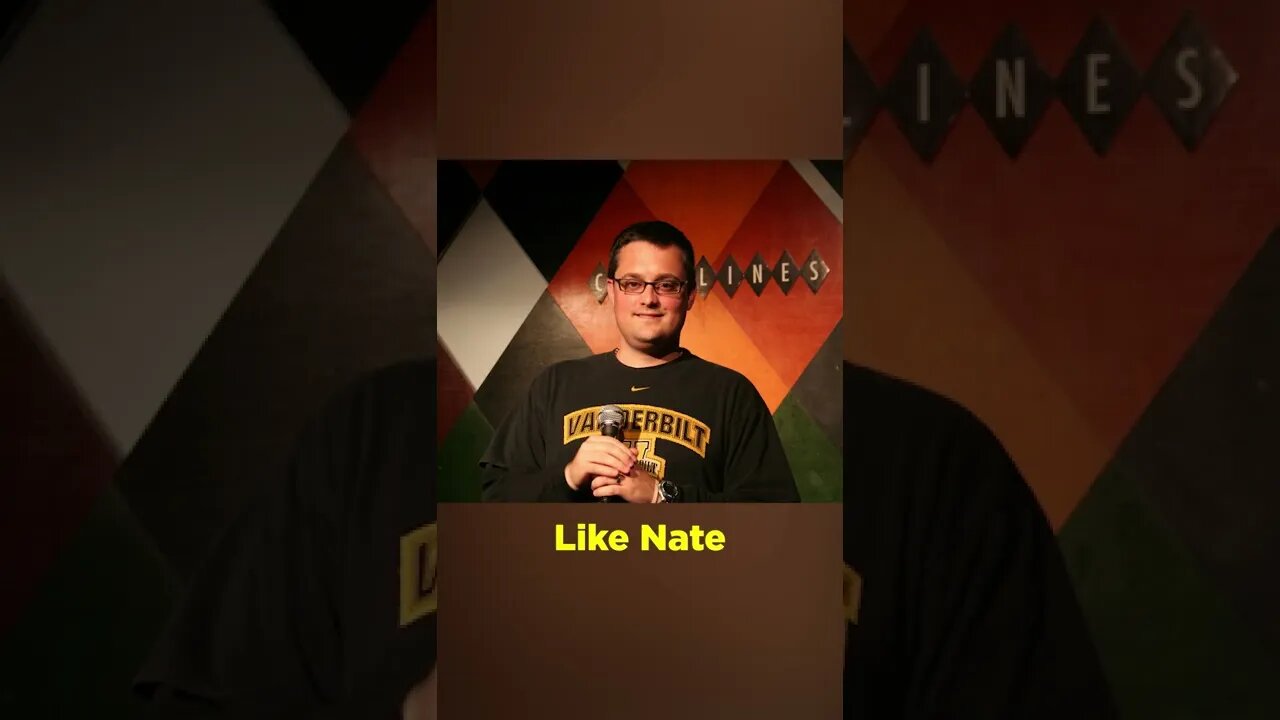 Money makes comedians hotter (Nate Bargatze) #Shorts