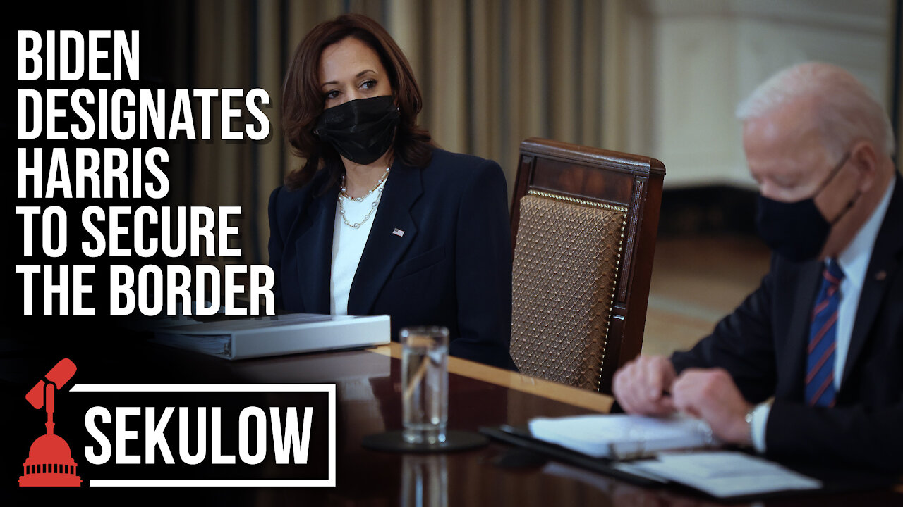 Biden Designates Harris to Secure the Border