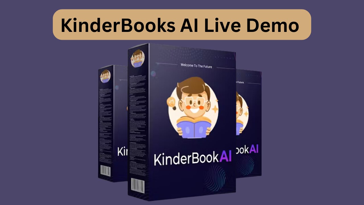 KinderBooks AI Live Demo (Clicks Botz) | AI Software for creating kindergarten eBooks and flipbooks