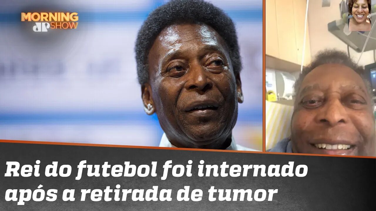 Filha de Pelé acalma fãs e diz que pai está pronto pra deixar UTI