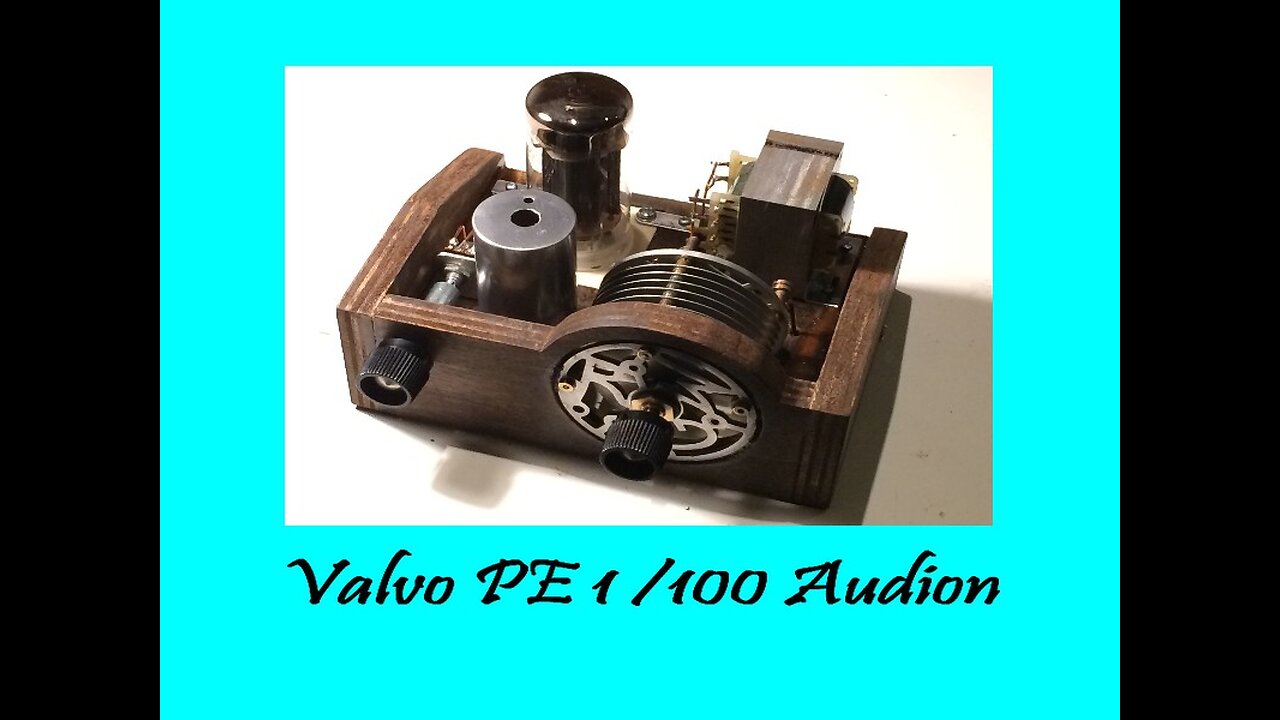 Valvo PE1/100 Audion für Kurzwelle selber bauen