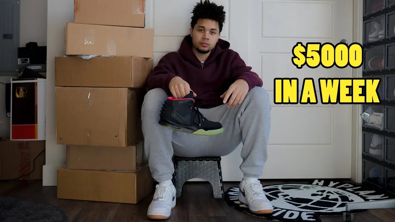 How I Made $5000 Selling Sneakers On eBay In a Week!