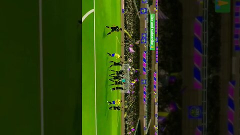 Messi free kick vs liverpool recreated in DLS