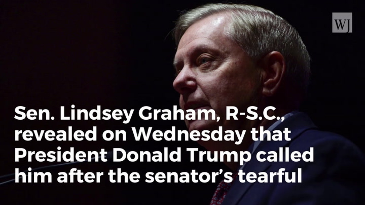 Lindsey Graham Reveals Powerful Message Trump Gave Him After McCain Eulogy