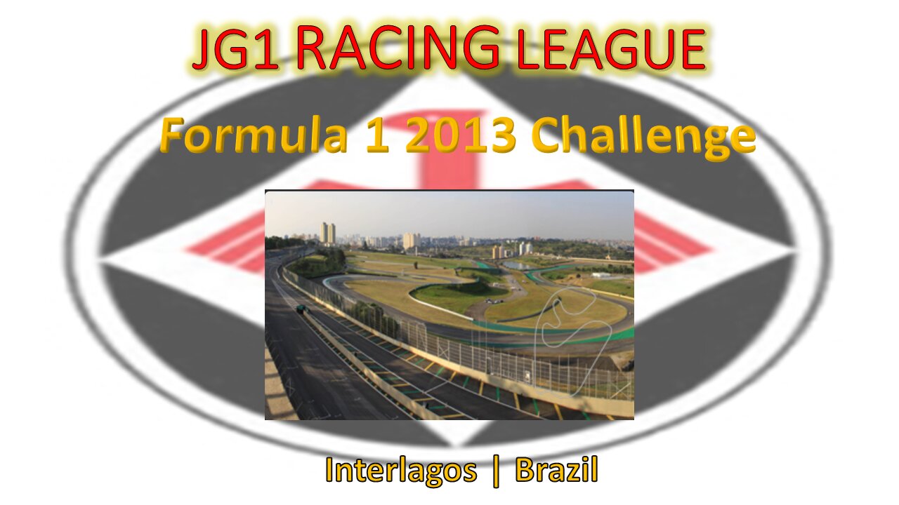 Race 10 | JG1 Racing League | Formula 1 2013 Challenge | Interlagos | Brazil