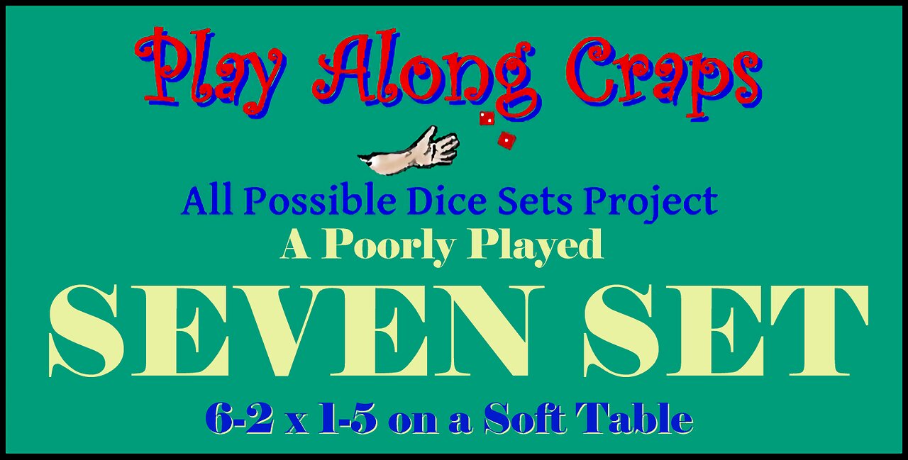 6-2x1-5 Dice Set at Soft Table
