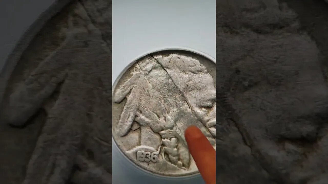 Old Buffalo Nickel Error! #coin