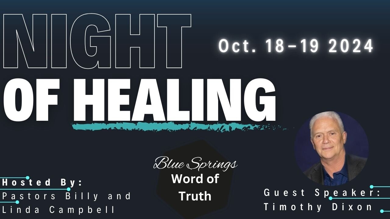 Do you need Healing? Come be with us, in Clio, AL!