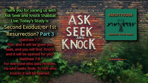 Second Exodus, or 1st Resurrection? Part 3 of 7