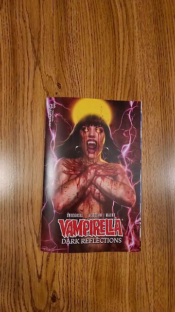 Vampirella: Dark Reflections #3 Dynamite #QuickFlip Comic Review Tom Sniegoski,Jeannine Acheson,Daniel Maine,Lucio Parrillo #shorts