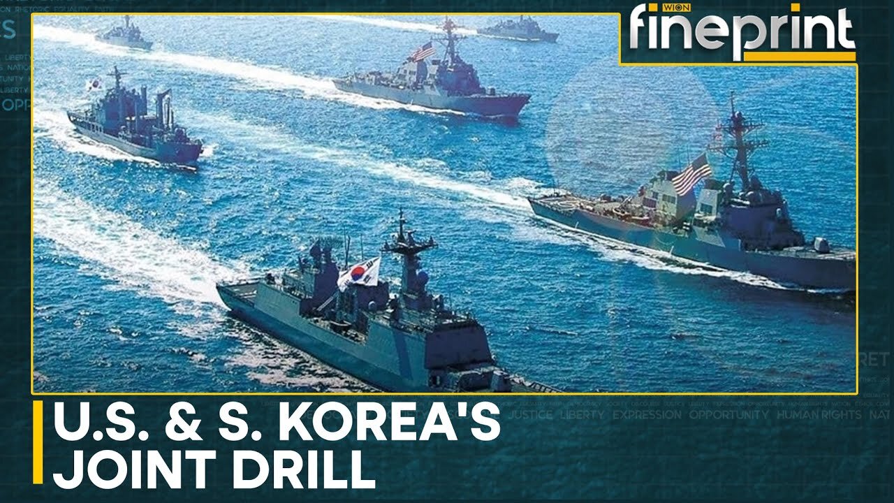 South Korean and US navy hold joint exercise | WION Fineprint
