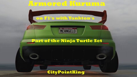 GTA V E&E XBoX S - Armored Kuruma - Ninja Turtle Michelangelo on F1's