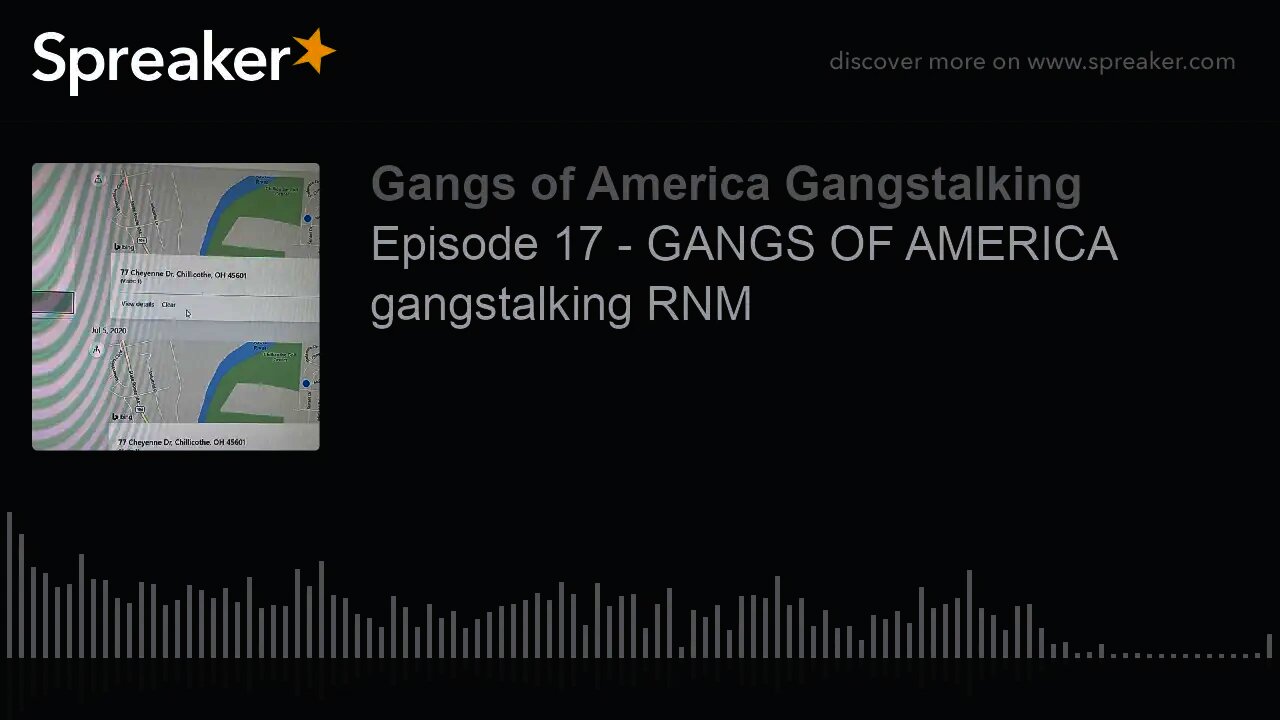 GANGS OF AMERICA gangstalking RNM PODCAST