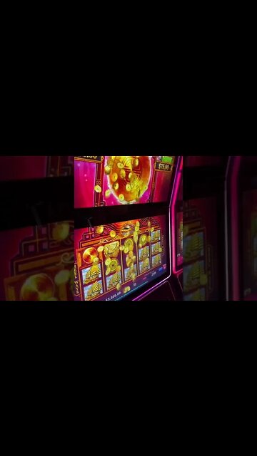 Epic Line Hit Jackpot! Max Bet 88 Fortunes Lucky Gong #Shorts