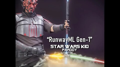 “RunwayML Gen-1” - Star Wars Kid - [PARODY]