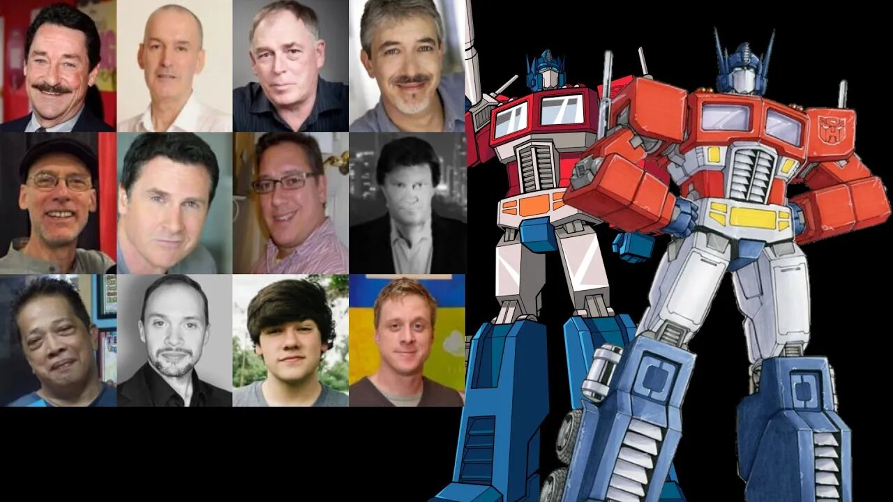 Animated Voice Comparison- Optimus Prime (Transformers)