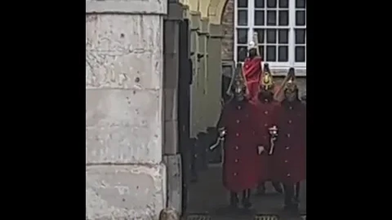 Take off your Albert helmet and hang up your sword #horseguardsparade