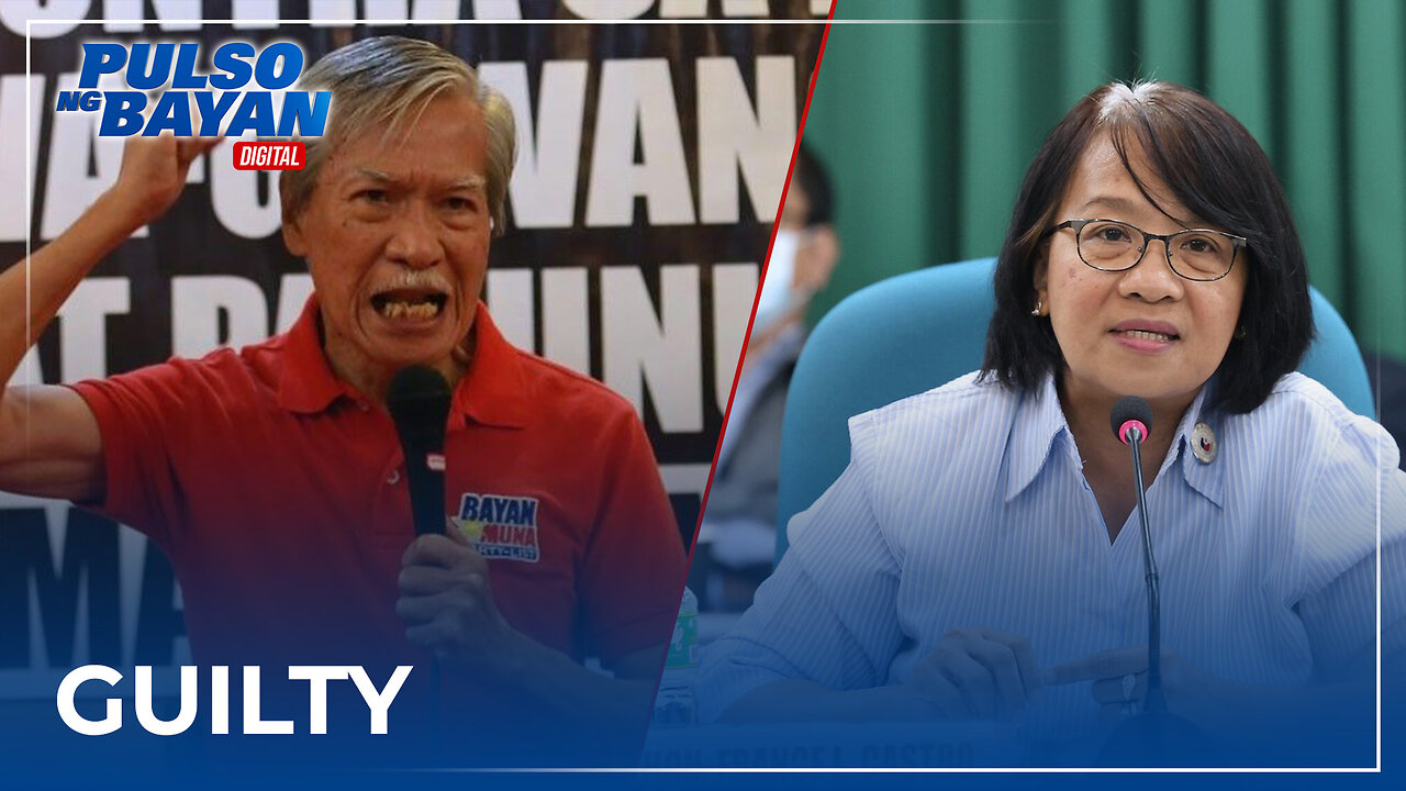 Satur Ocampo, France Castro guilty sa kasong child a b u s e