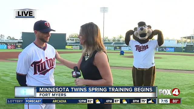 Almost time for the Minnesota Twins spring training home opener