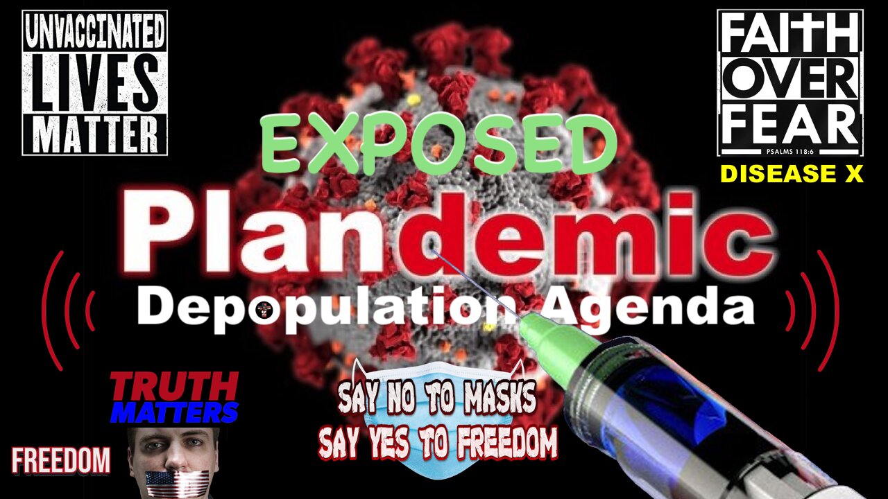 Plandemic Depopulation Agenda EXPOSED! 💉