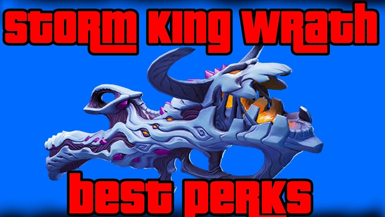 The BEST PERKS for the Storm King's Wrath in Fortnite Save the World!