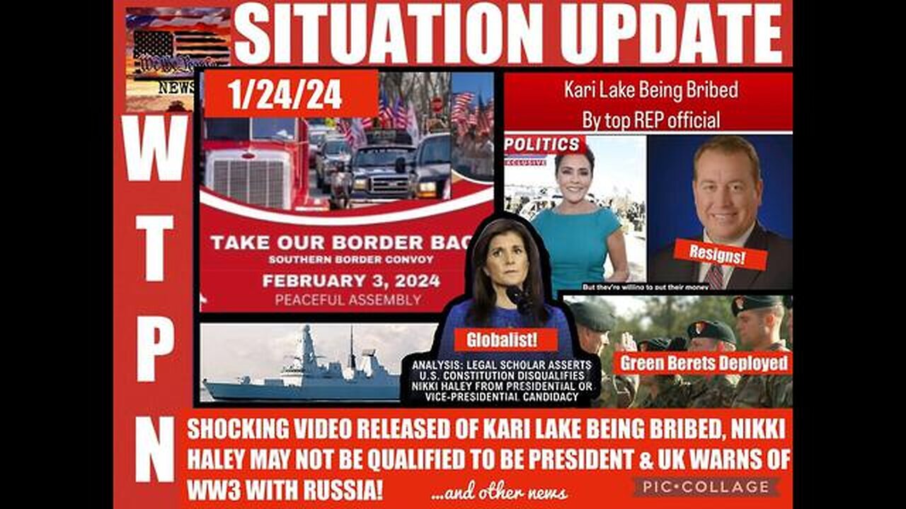 SITUATION UPDATE: SHOCKING VIDEO RELEASED OF KARI LAKE BRIBE ATTEMPT! NIKKI HALEY MAY NOT BE ...