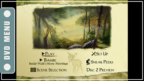 Bambi - DVD Menu