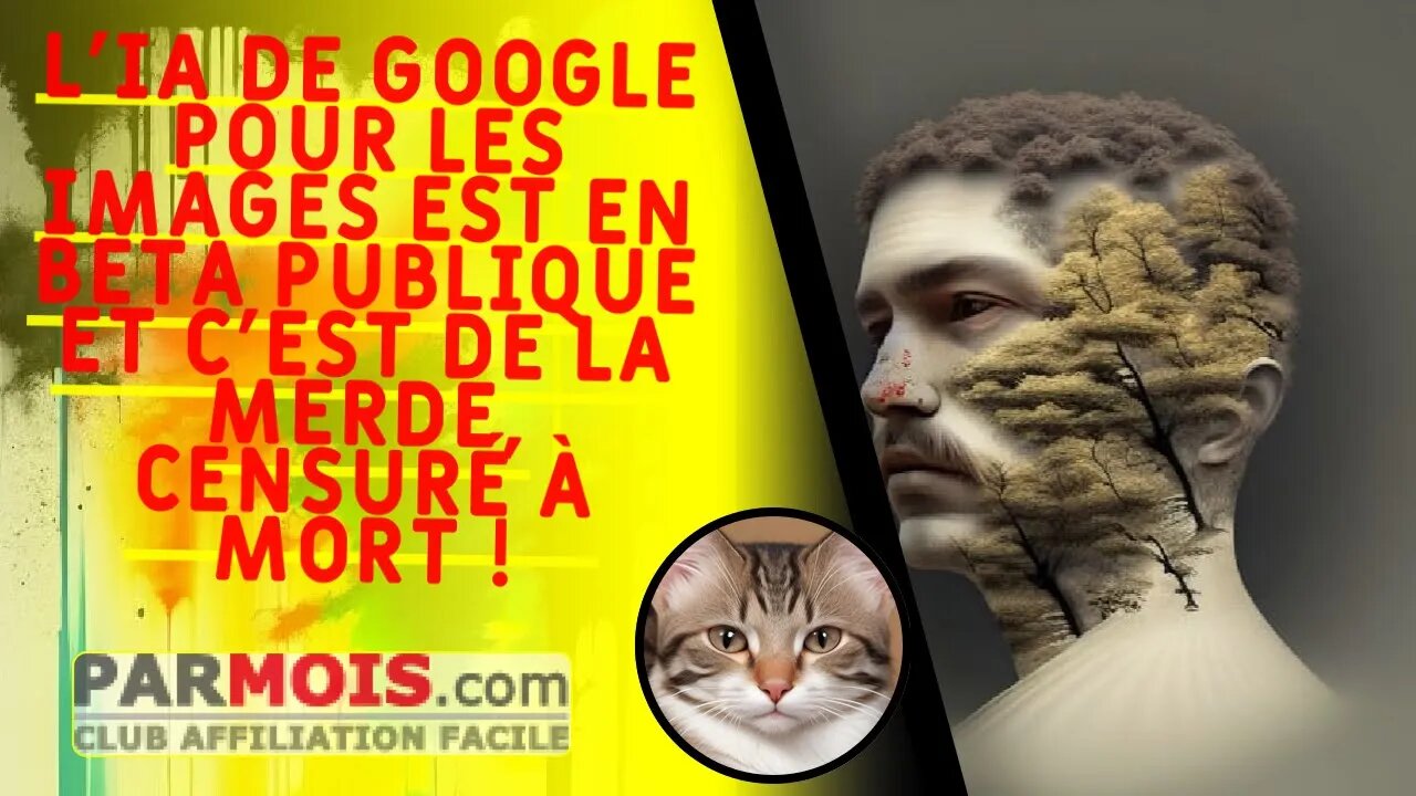 L'IA de Google pour les images est en beta publique et c'est de la merde, censuré à mort !