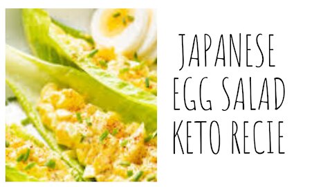 Japanese Egg Salad Keto Recie!