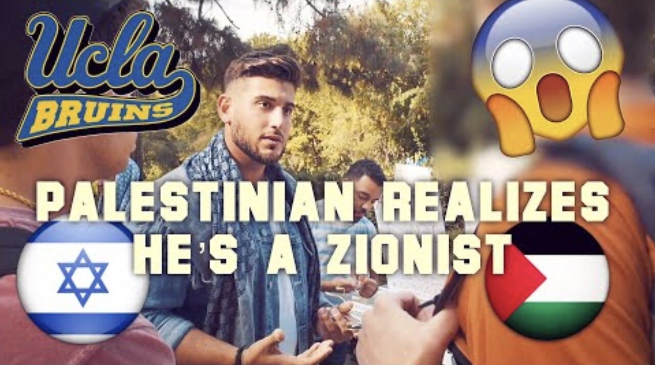 Palestinian Realizes He's A Zionist!