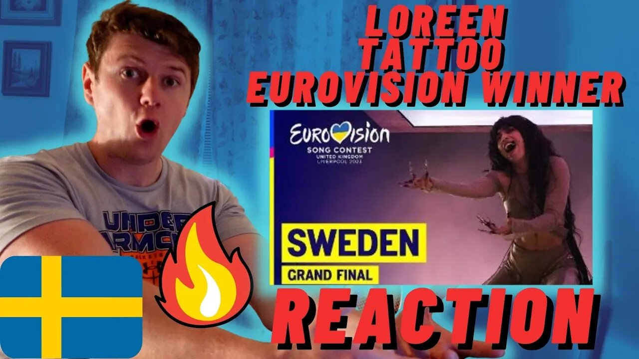 Loreen - Tattoo (LIVE) | EUROVISION WINNER | IRISH REACTION | Sweden πΈπͺ | Grand Final