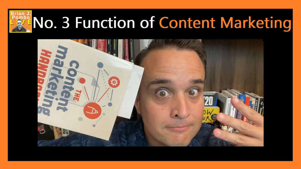 The Number Three Function of Content Marketing 📚