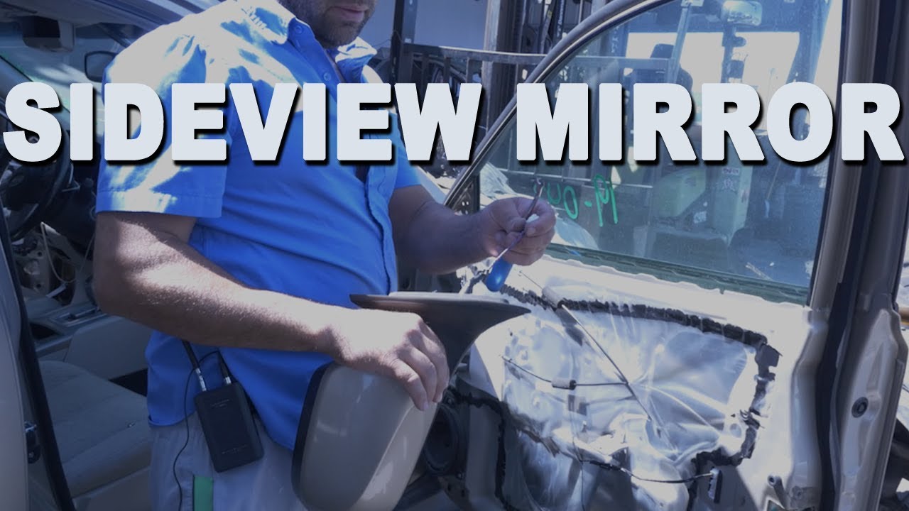 2010 Subaru Outback Passenger Sideview Mirror Removal