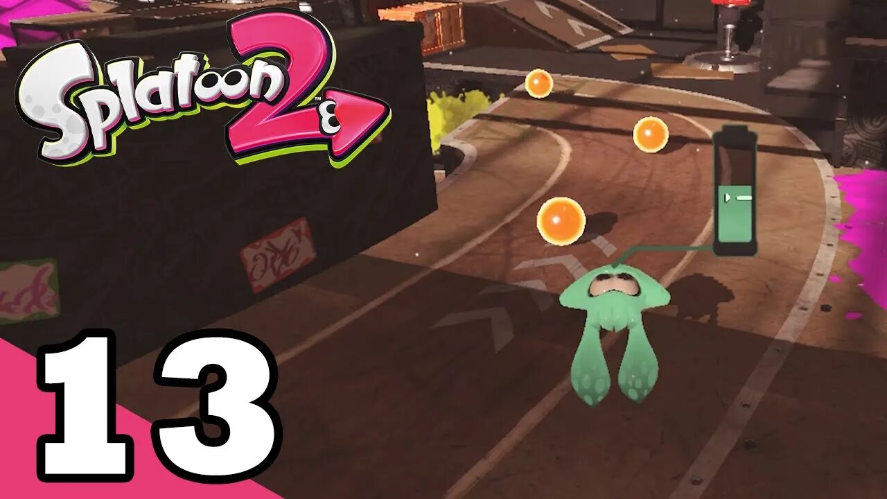 Splatoon 2 Hero Mode 1000% Walkthrough Part 13 - Sector 3 All Weapons [NSW/4K][Commentary By X99]