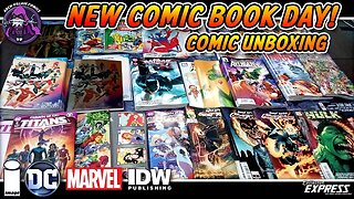 New COMIC BOOK Day - Marvel & DC Comics Unboxing May 17, 2023 - New Comics This Week 5-17-2023