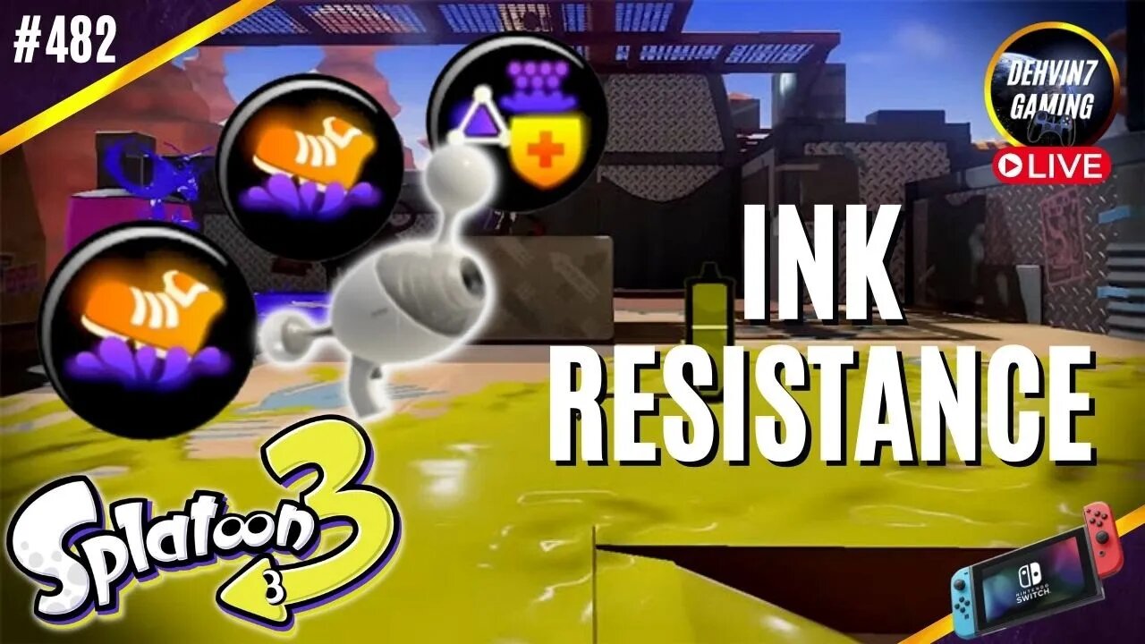 Salmon Run and Ink Resistance Building with Luna Blaster | Splatoon 3