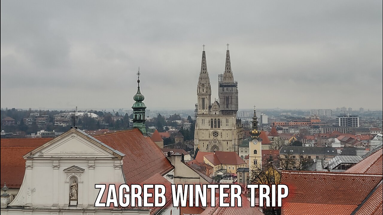 Exploring Zagreb in Winter: A One-Day Adventure in Central Europe 🌍❄️