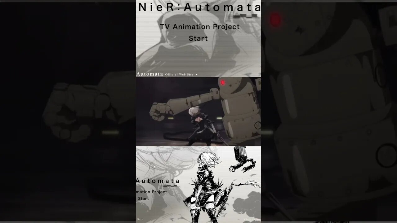 NieR: Automata Ver1.1a #shorts #anime #2B