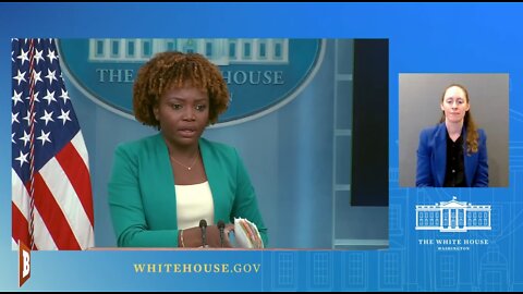 WH Press Secretary Karine Jean-Pierre speaking with reporters...