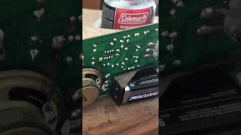 Am radio built from a components kit