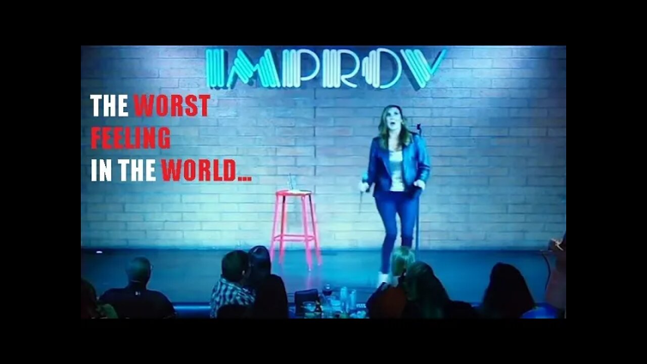 脫口秀表演者倒地Boasting comedian learns the power of regret