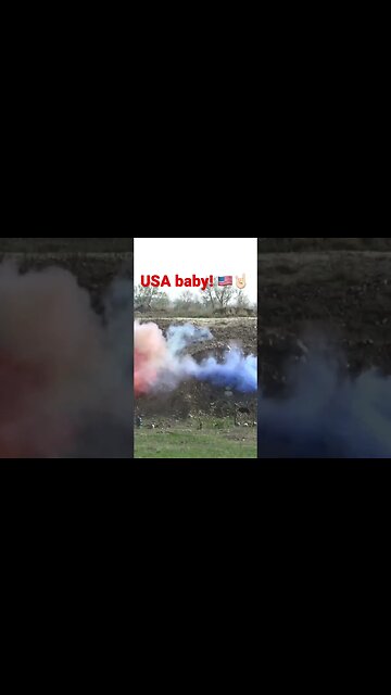 Patriotic Tannerite! #shorts