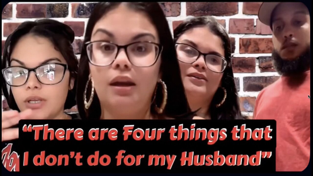 There are four things she will not do for her husband ￼